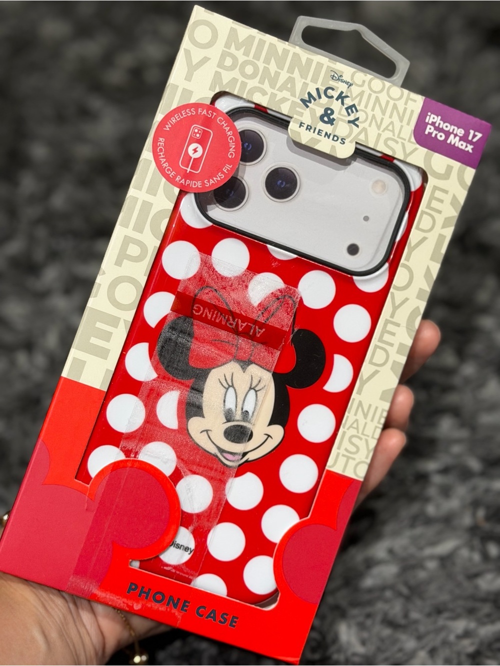 Disney Minnie Mouse iPhone 17 Pro Max Case- NEW.